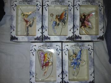 5x Amy Brown Fairy Diva elfje - Blowing Bubbles beschikbaar voor biedingen