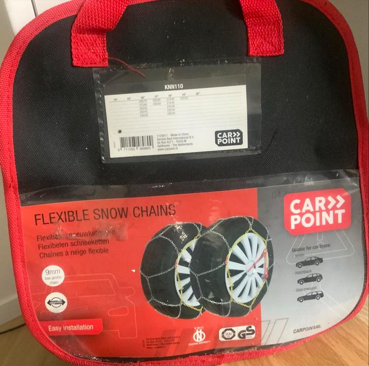 Carpoint Sneeuwkettingen KNN110, Auto diversen, Sneeuwkettingen, Nieuw, Ophalen
