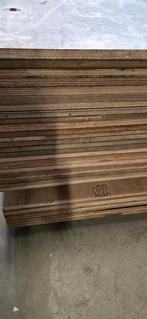 50 Platen gebruikte multiplex. 99.5x73.5x2.2cm., Ophalen, Gebruikt, Multiplex, 20 tot 50 mm