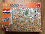 Jan van Haasteren De Inhuldiging 1000 stukjes, Hobby en Vrije tijd, 500 t/m 1500 stukjes, Legpuzzel, Zo goed als nieuw, Ophalen