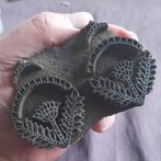 Antiek Houten Batik Stempel Indonesië Nederlands-Indië, Verzenden