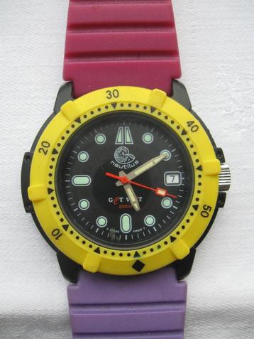 NAUTILUS Get Wet sport horloge vintage retro goede staat beschikbaar voor biedingen