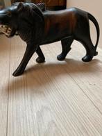 Houten leeuw., Antiek en Kunst, Kunst | Beelden en Houtsnijwerken, Ophalen