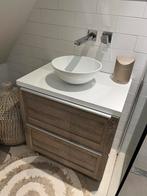 Badmeubel, Huis en Inrichting, Badkamer | Badkamermeubels, Ophalen, Gebruikt, 50 tot 100 cm, Minder dan 100 cm