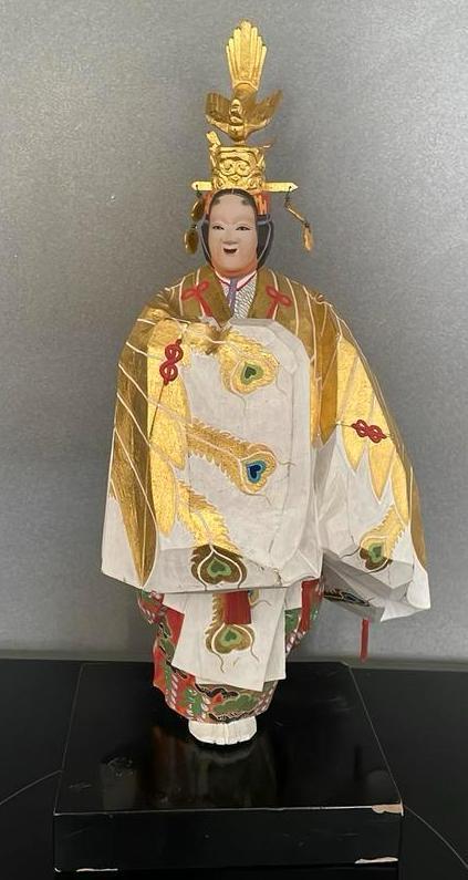 Japans houtsnijwerk - houten beeld, Antiek en Kunst, Kunst | Niet-Westerse kunst, Ophalen of Verzenden