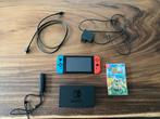 Nintendo Switch + Animal crossing (met raymond chip), Ophalen, Met games, Zo goed als nieuw, Switch Original