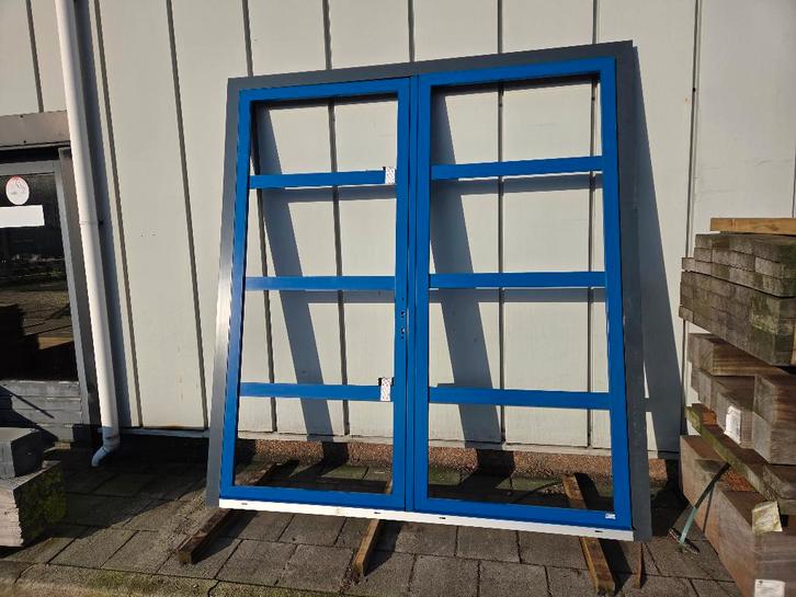 Aluminium Openslaande Deuren, Doe-het-zelf en Verbouw, Deuren en Horren, Nieuw, Buitendeur, 200 tot 215 cm, 120 cm of meer, Metaal