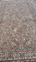 Prachtig Mashad tapijt (210x300cm), Gebruikt, Beige, Ophalen of Verzenden, 200 cm of meer