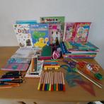 Stiften, kleurpotloden, etuis, leerboeken en meer, zie fotos, Hobby en Vrije tijd, Tekenen, Ophalen of Verzenden, Gebruikt, Overige typen