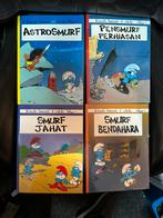 Smurfen stripboeken uit Indonesië 4 stuks, Nieuw, Stripboek, Ophalen of Verzenden
