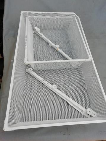 2 stuks Ikea Fijndraadmanden