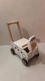 Loopwagen Schaap - Houten Speelgoed, Ophalen of Verzenden, Gebruikt, Auto, Met wieltjes
