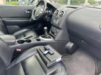 Nissan QASHQAI 2.0 Tekna panodak leer airco/ecc apk, Gebruikt, Zwart, 4 cilinders, Bedrijf