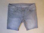 Denim short grijs The Denim 40, Kleding | Heren, Grote Maten, Verzenden, C&A, Zo goed als nieuw, Grijs