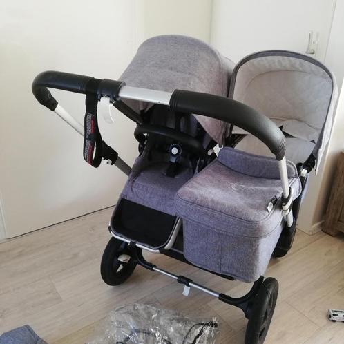 Bugaboo donkey 2, Kinderen en Baby's, Kinderwagens en Combinaties, Gebruikt, Combiwagen, Bugaboo, Duowagen, Luchtbanden, Met reiswieg