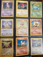 Vintage Pokemon Base Set  verzameling Venusaur Blastoise, Ophalen of Verzenden, Zo goed als nieuw, Meerdere kaarten