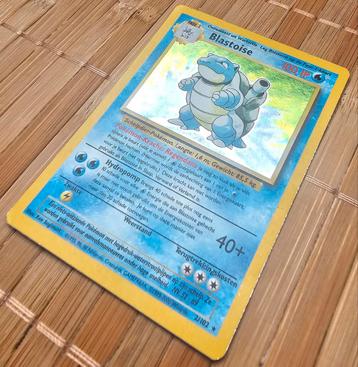 Pokemon Kaarten Base Blastoise 2/102 BS 2 Nederlandse versie