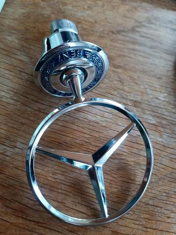 Mercedes motorkap ster logo embleem. Div types nieuw!! 