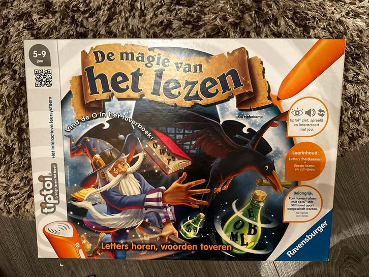 Tiptoi De Magie van het Lezen, Kinderen en Baby's, Speelgoed | Educatief en Creatief, Zo goed als nieuw, Taal en Lezen, Met geluid