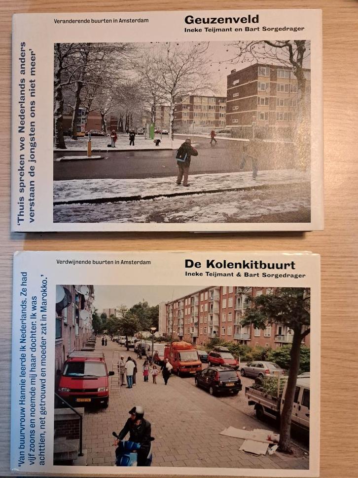 Geuzenveld & Kolenkitbuurt Amsterdam - 2 Boeken, Boeken, Geschiedenis | Stad en Regio, Gelezen, 20e eeuw of later, Ophalen of Verzenden