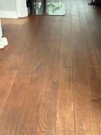 Houten vloer, Doe-het-zelf en Verbouw, Vloerdelen en Plavuizen, Ophalen, Gebruikt, Vloerdelen of -planken, 10 m² of meer