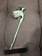 Bronzen beeld van een gevleugelde figuur, Antiek en Kunst, Ophalen of Verzenden