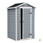 Keter Manor 4x3 Tuinhuisje - Praktisch & Duurzaam, Tuin en Terras, Bergingen en Tuinkasten, Ophalen, Zo goed als nieuw, Kunststof