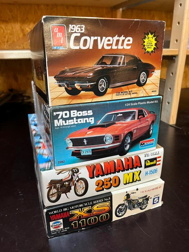 4X bouwpakket, Hobby en Vrije tijd, Modelbouw | Auto's en Voertuigen, Nieuw, Auto, Groter dan 1:32, Revell, Ophalen