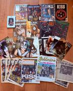 KISS tijdschriften verzameling bladen geen lp, Ophalen of Verzenden, Zo goed als nieuw, Boek, Tijdschrift of Artikel