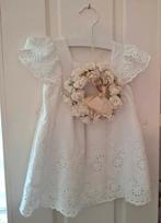 Lief brocante broderie jurkje., Antiek en Kunst, Ophalen of Verzenden