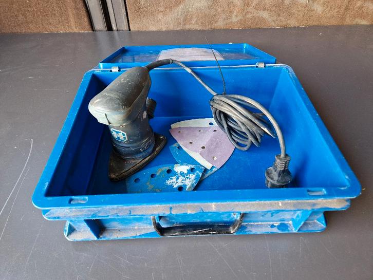 HAMACH VH914V Deltaschuurmachine, Doe-het-zelf en Verbouw, Gereedschap | Schuurmachines, Gebruikt, Vlakschuurmachine, Minder dan 600 watt