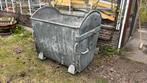 Oude metalen container, Ophalen, Gebruikt, 100 cm of meer, Metaal