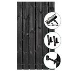 Tuindeur zwart, Tuin en Terras, Minder dan 100 cm, Nieuw, Ophalen of Verzenden, Draaipoort