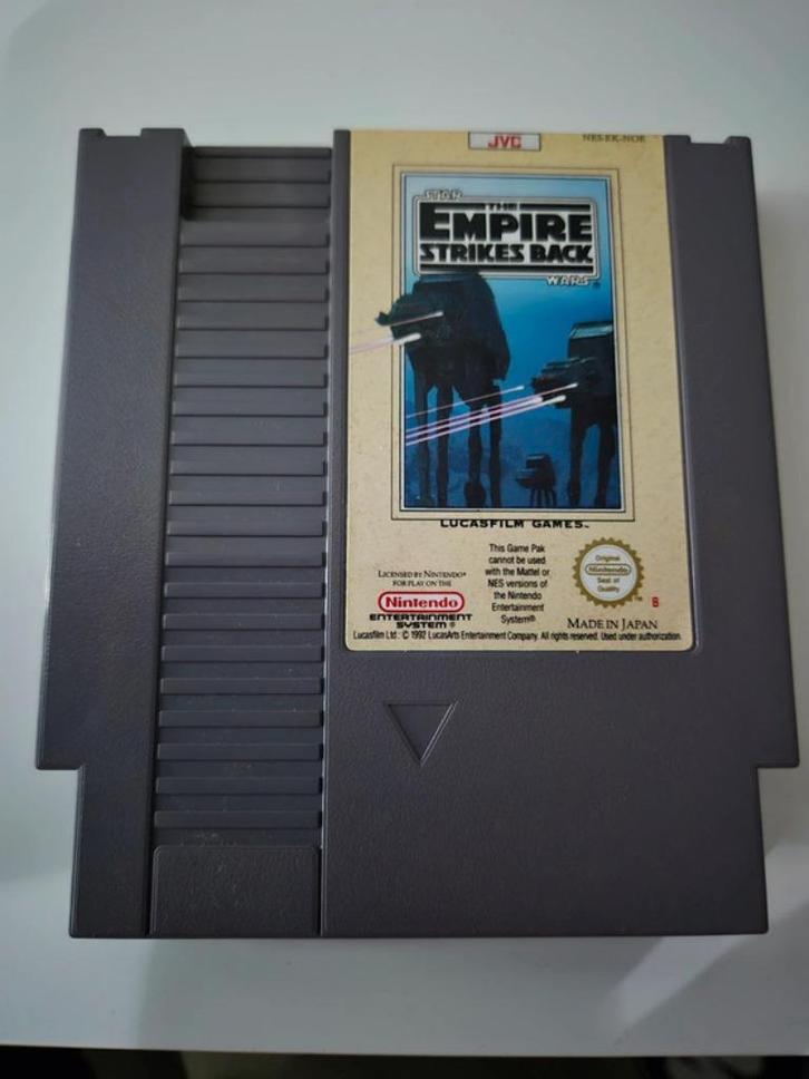 NES – Star Wars: The Empire Strikes Back (1992), Spelcomputers en Games, Games | Nintendo NES, Zo goed als nieuw, Avontuur en Actie