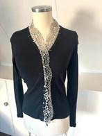 ANVERS beeldig zwart vestje met kant 38/40 CHCS, Maat 38/40 (M), Ophalen of Verzenden, Zo goed als nieuw, Anvers