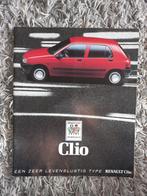 Renault Clio Brochure - Origineel!, Ophalen of Verzenden, Gelezen, Renault, Renault