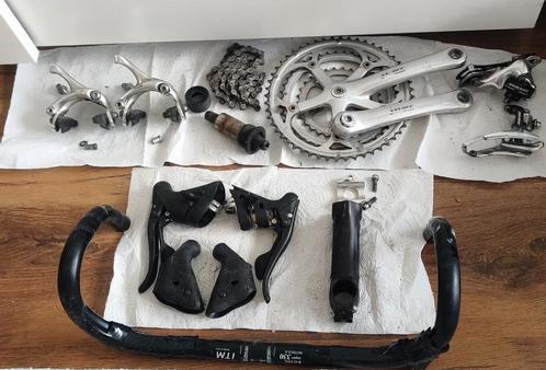 Campagnolo Mirage / Veloce Groepset incl. Wielset, Fietsen en Brommers, Fietsonderdelen, Gebruikt, Racefiets, Ophalen of Verzenden