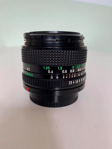 Canon FD 28mm f2.8 beschikbaar voor biedingen