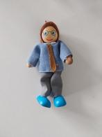Wooden Dollhouse Figure with Blue Shoes, Verzamelen, Ophalen of Verzenden, Zo goed als nieuw