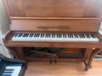 Mooie 100 jarige piano, Muziek en Instrumenten, Piano's, Ophalen, Gebruikt, Bruin