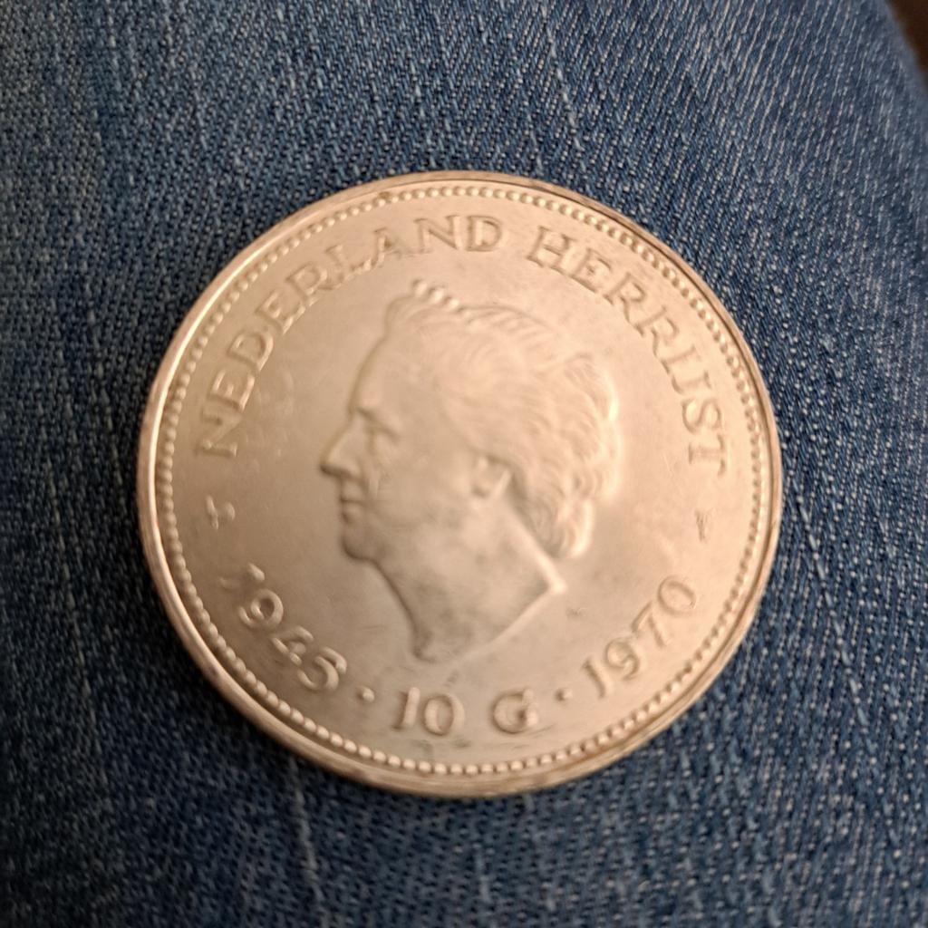 Zilveren 10 gulden munt, Ophalen of Verzenden, Koningin Beatrix, 10 gulden