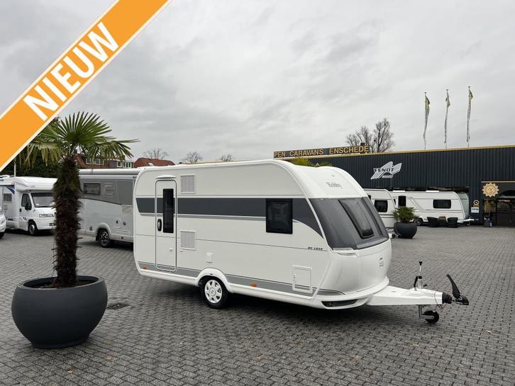 Hobby De Luxe 400 SFE ACTIEPRIJS!!, Caravans en Kamperen, Caravans, Bedrijf, tot en met 4, 750 - 1000 kg, Overige, Hobby, Frans bed