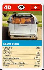 Kw2258 autokaartje 4d sbarro stash, Ophalen of Verzenden, Zo goed als nieuw, Auto's