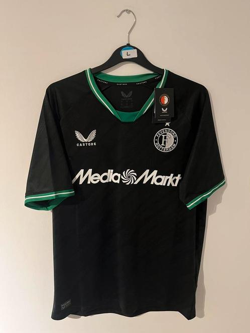 Feyenoord uitshirt 24/25, Sport en Fitness, Voetbal, Zo goed als nieuw, Shirt, Maat L, Ophalen of Verzenden