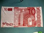Badlaken met geldopdruk 10 Euro, ook 100 Dollar verkrijgbaar, Ophalen, Nieuw, Rood, Handdoek