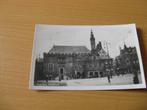 Haarlem Stadhuis ongelopen ansicht kaart zwart wit, Ongelopen, Ophalen of Verzenden