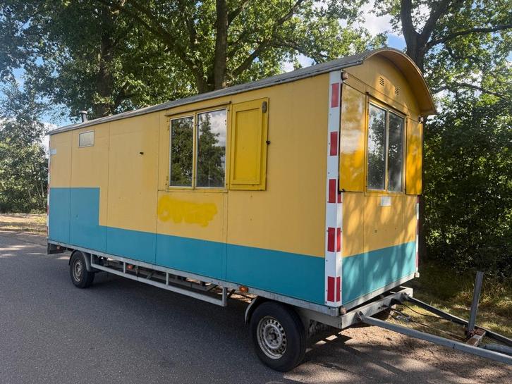 Grote metalen schaftwagen snelverkeer schaftwagen, Zakelijke goederen, Machines en Bouw | Keten en Containers, Ophalen of Verzenden
