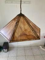 Handgemaakte Glas in Lood Lamp, Huis en Inrichting, Lampen | Hanglampen, Ophalen of Verzenden, Gebruikt, Glas, Minder dan 50 cm