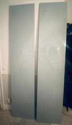 Kastdeuren IKEA Pax grijs, Ophalen, 200 cm of meer, 50 tot 100 cm, Zo goed als nieuw