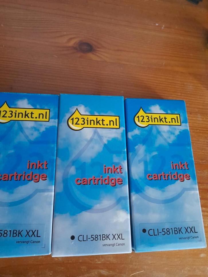 CLI-581BK XXL Inktcartridge - Vervangt Canon, Computers en Software, Printerbenodigdheden, Nieuw, Cartridge, Ophalen of Verzenden